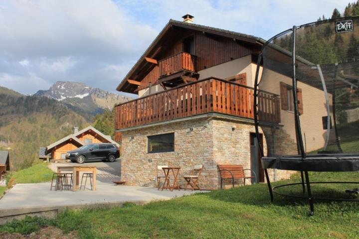 Chalet Avenir Saint-Jean-dʼAulps Eksteriør bilde
