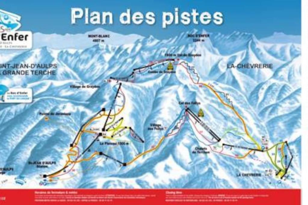 Chalet Avenir Saint-Jean-dʼAulps Eksteriør bilde
