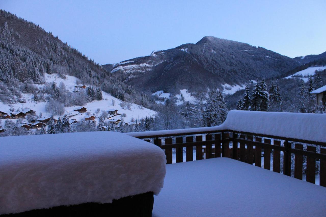 Chalet Avenir Saint-Jean-dʼAulps Eksteriør bilde